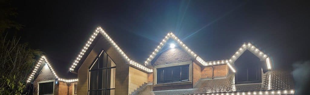 Bespoke Roofline Lighting in Cheshire